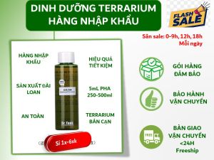 Dung dịch dinh dưỡng cho terrarium bán cạn tiểu cảnh và các cây dưới nước