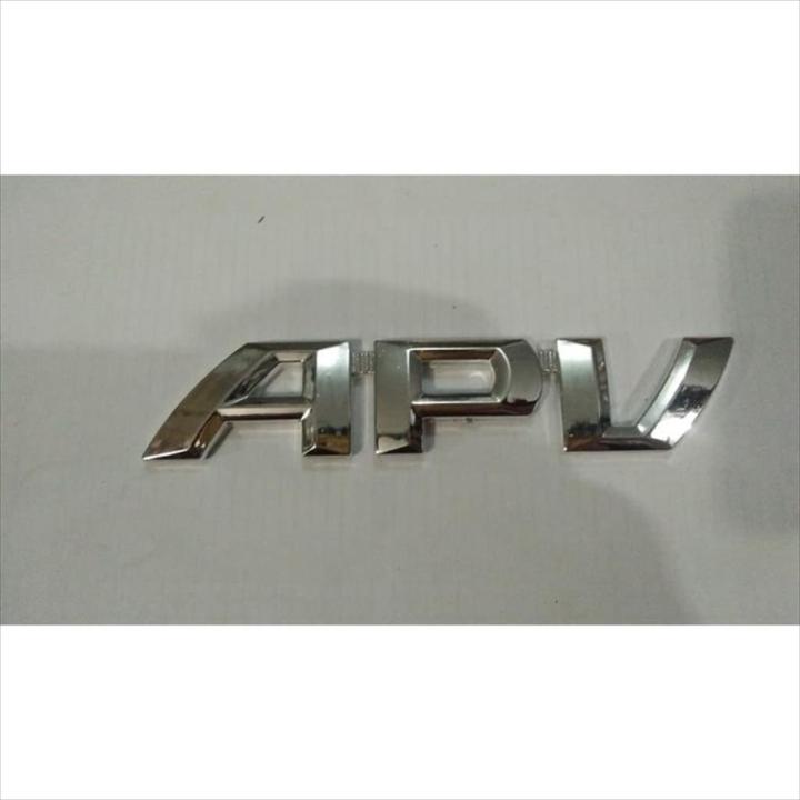 Emblem Logo Sticker Tempelan Tulisan APV Panjang 13.5 cm | Lazada Indonesia