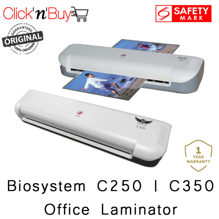 Biosystem C250 C350 Laminator. Temperature Sensor. Reverse Button