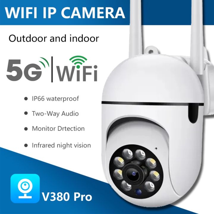Ptz Camera Cctv Wireless Outdoor CCTV Camera WIFI PTZ V380 Pro 5MP