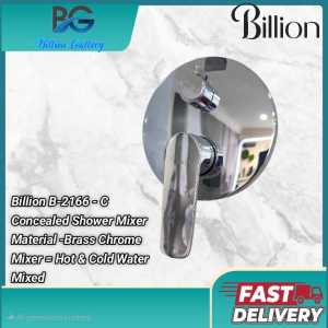 Billion B-2166-C Concealed Shower Mixer (Brass Chrome)