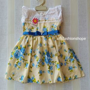Dress Anak Cewek 1-3 Tahun Motif Bunga: Pilihan Warna & Desain