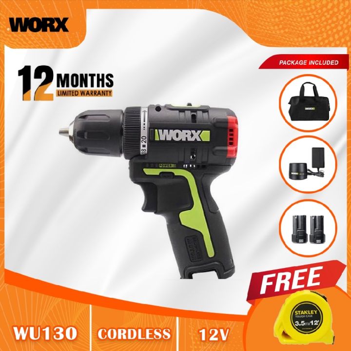 Worx wu130 12v sale