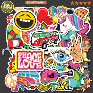 Sticker Something chống nước dán laptop điện thoại đàn guitar mũ bảo hiểm. MSP: SV223