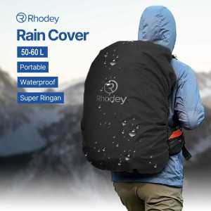 COD Cover Pelindung Tas Ransel Rhodey Anti Air Cocok Untuk Melindungi Tas Ransel 30-60 L Saat Hujan