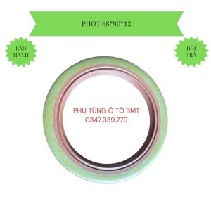 Phớt chắn dầu (oil seal) lắp bánh trước Hyundai 3.5 tấn Thông số 68x90x12 phớt sắt lò xo