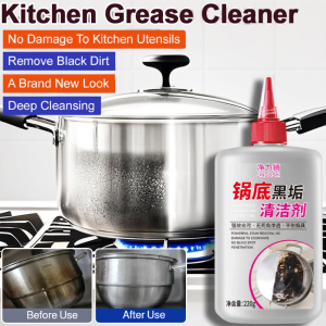 Pot Bottom Black Dirt Cleaner Powerful Stain Remover for Stainless Steel Pots and Pans