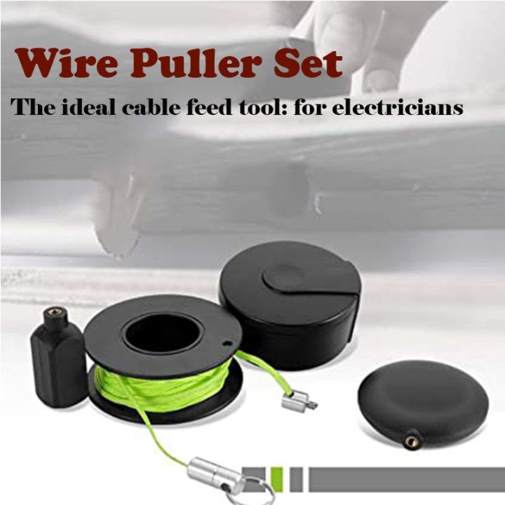 Home Depot Wiremag Puller Magnetic Wire Puller Fish Tape Wire Pulling ...