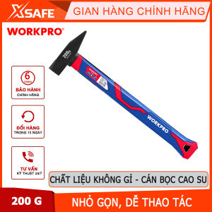 Búa đóng có cán bọc cao su (200g) Workpro - WP241021
