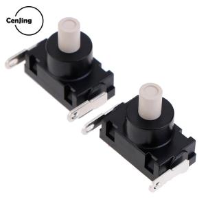 💖【Special price】💖Cjing สวิตช์16A125V เครื่องดูดฝุ่น2ชิ้น8A250V KAN-J4สวิตช์จำกัดปุ่ม2ปุ่ม