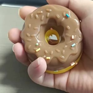 [SG Seller]Smooth Touch Slow Rebound Donut Squish Toy Non-Toxic Odorless Portable Stress Relief Squeeze Sensory Toy
