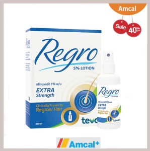 Teva Regro Hair Solution Minoxidil 5% 80ml