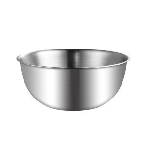 Stainless Steel Bowl with Scale Basin Fruit Salad Bowls Ramen Bowl Soup Bowl Food Basin for Kitchen Baking Tools