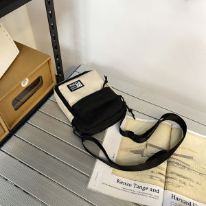 Túi Đeo Chéo Vai Nam Nữ Vải Canvas Nhỏ Ngọn Phong Cách ( không có Gấu) TC17