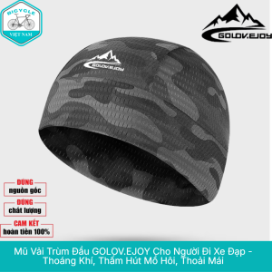 Mũ Vải Trùm Đầu Đi Xe Đạp GOLOV.EJOY – Nhẹ Thoáng Mát Chống Mồ Hôi