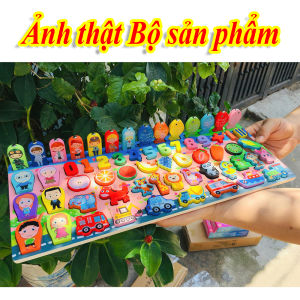 Đồ Chơi Gỗ Thông Minh Cho Bé Đồ Chơi Trí Tuệ Đồ Chơi Giáo Dục Bộ Câu Cá Cho Bé Bảng Gỗ Giáo Cụ Montessori Giúp Bé Phát Triển Tư Duy Trí Thông Minh Khả Năng Nhận Biết Chữ Cái Số Hình Khối Giao Thông
