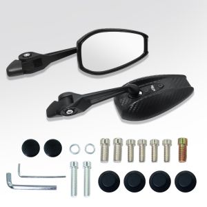 Motorcycle Side Mirror Street King Anti-glare Street King Adjustable Clear Lens Made IN Thailand