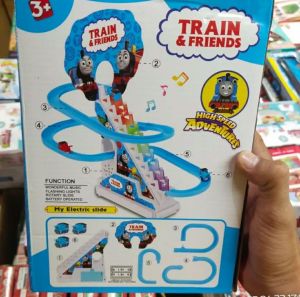 Mainan Anak Jolly Penguin Jolly Track Balap Naik Tangga - Mainan Termurah Pasar Distributor