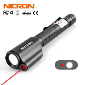 Đèn laser NICRON B24 ánh sáng đỏ chống nước IP65 pin sạc 10840 hoặc 2 pin AAA độ sáng 120LM-INTL Đèn Led Laser Tay Cầm Tiện Lợi Đèn Pin Đa Chức Năng Dùng 2 Pin Aaa - Lazada