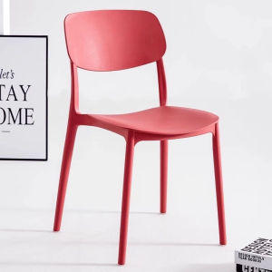 EGOSHOP Macaron dining chairs backrests coffee chairs plastic chairs