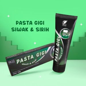 SR12 Pasta Gigi Siwak Sirih 100gr Cegah Bau Mulut Cegah Gigi Berlubang BPOM