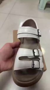 [Free Shipping] Summer Outdoor Platform Thick-Soled Sandals For Wide Feet WomenS 2026 New Korean Style Casual Sports Beach Roman Shoes