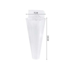 EO4MD Multipurpose Simple No Punching Home Accessories Flower ArrangementVase Wall-mounted Flower Pot Plant Container Levitating Plant Vase Hydroponic Vase