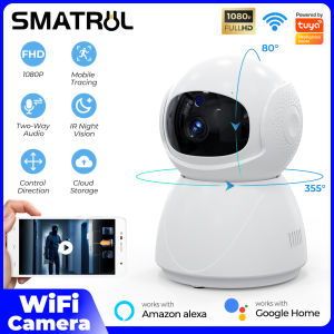 SMATRUL 1080p Original Surveillance Camera night vision Audio Home Monitor Wireless WIFI Network Security CCTV camera connect to cellphone Hidden Security Camera