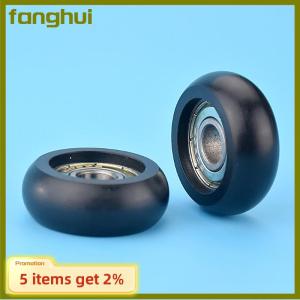 fanghui 1ชิ้น608 ZZ 8x32x12มม. แพคเกจ608ZZ พลาสติกไนลอนห่อสายปอมรอกลวดสลิงแบริ่งล้อพลาสติก