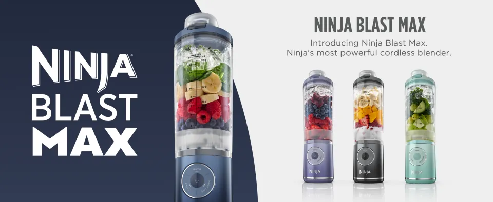 Ninja Blast Max 650ml ブレンダー Free Shipping! Ninja Blender Portable Cordless Smoothie and