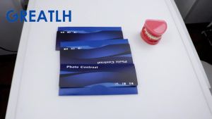 GREATLH-Dental Orthodontic Photo Contrast Board Soft Occlusal Silicone Anterior Lingual Buccal Comfort Contrastor Dentist Tools 1pcs