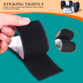 Hook and Loop Tape Fastener Self Adhesive Velcro Tape Strips Heavy Duty Mounting Tape Interlocking Nylon Fabric Double Sided Tape for DIY 12.5/25/38/50mm. 
