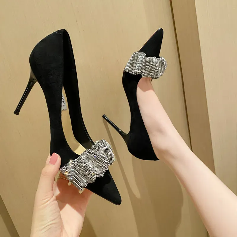 Preorder korean style sexy tall high heels shoes*waiting time 12 days after  payment has been made*chat to buy to order, Women's Fashion, Footwear, Heels  on Carousell