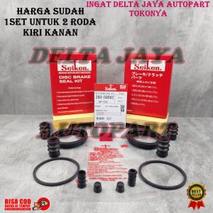 CALLIPER KIT REM CAKRAM DEPAN NISSAN JUKE EVALIA LATIO 1SET SEIKEN