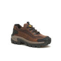 Caterpillar Men's INVADER Steel Toe Work Shoes - Dark Brown (P91338) Safety Shoes | Heavy Duty Sneakers. 
