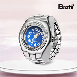 Vintage Mini Finger Watch Boho Style Adjustable Unique Cool Watch Ring Jewelry Birthday Gifts for Women Men Kids