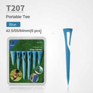 Caiton Golf Spike พลาสติกแบบพกพาลูกกอล์ฟ Tee Ball Tray Ladder Seat Practice Products