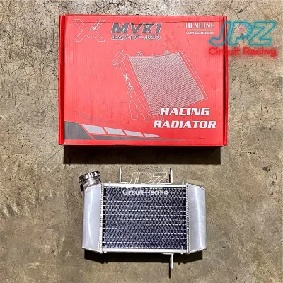 MVR1 2-ROW TITANIUM RACING RADIATOR for YAMAHA SNIPER 150 (FREE RUST MASTER RADIATOR COOLANT)