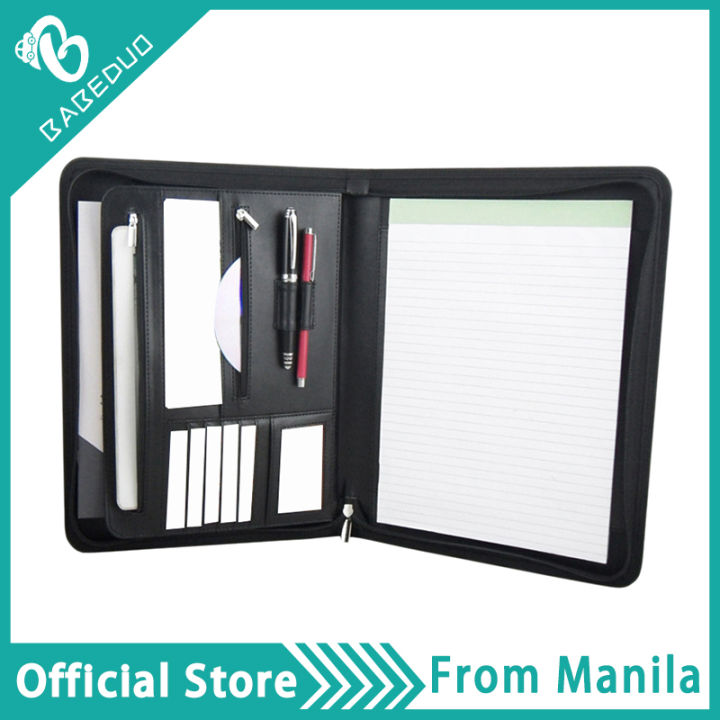 Vegan Leather Folder Zippered Closure - 53a7979b54d6d7a871cd2388542acc9b 720x720q80 