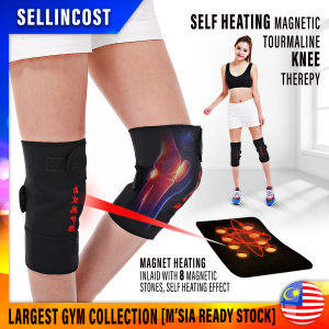 SellinCost Self Heating Neck / Shoulder / Back / Knee Pad Support Self Heated Tourmaline Bian Stone Healing Magnetic Therapy Belt Health Care Massage Relaxation Pain Relief Alat Mengurut Badan Alat Urut Kaki TML