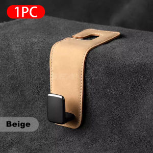 SEAMETAL Car seats Hooks back hanger leather+metal hook super load -bearing 20 kg Car Hooks