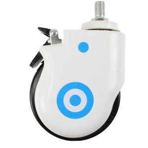 1Pcs Medical Bed Wheels Hospital Bed Crank With Brakes Nursing Bed Wheels For Nursing Bed