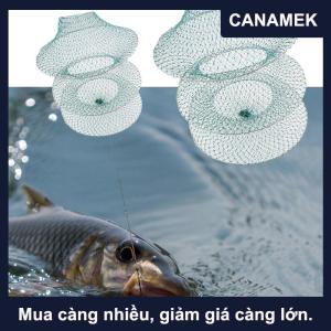 【CANAMEK】 Lưới đánh cá 3 4 5 6 lớp lồng gấp lưới nylon nhanh khô lồng câu cá lồng tôm thép mềm Lồng cá bẫy cá