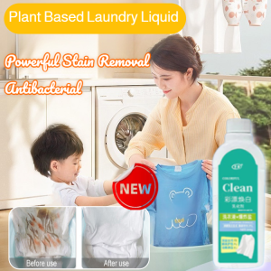 Plant Based Laundry Liquid [Turn Old Clothes Into New Clothes] Detergent For Stain Removal And Brightening Antibacterial