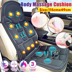 XIAOMI Massagemulti-functionVibrating Heated Back Massage Mat Cushion Car Seat Chair Massager with Remote按摩椅墊按摩墊居家車載多用途按摩墊
