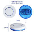 Kebidumei 433MHz Rf Remote Control Switch AC 220V 10A Relay Receiver Can Connect Traditional Switch and Wireless Push Button Wall Panel. 