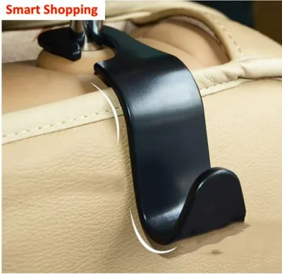 [SG Stock] Car Hook hanger (2 pcs pack) universal Vehicle Back Seat Headrest Organizer Hanger Storage Hook for Groceries Bag Handbag car accessories
