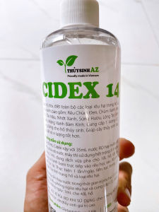 Dung Dịch Phòng Và Xử Lý Rêu Hại Cidex 14 500ml Cho Hồ Thủy Sinh
