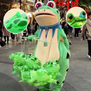 Ếch bơm hơi bóng bay phát sáng bể bơi tiệc dưới nước trò chơi bóng bay bãi biển thể thao vòi hoa sen ếch đồ chơi vui nhộn cho trẻ em đang bán