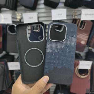 Premium Ultra-Thin 100% Genuine 600D Kevlar Aramid Fiber Phone Case For OnePlus 15 15T 13 13T Magnetic Charging Back Cover